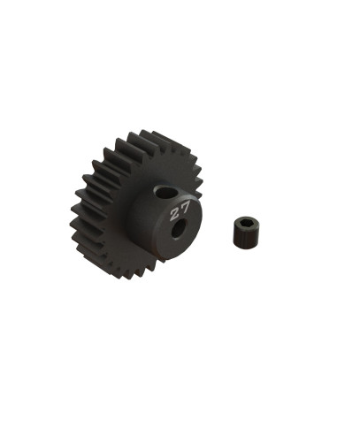 27T 0.8Mod 1/8" Bore CNC Steel Pinion Gear