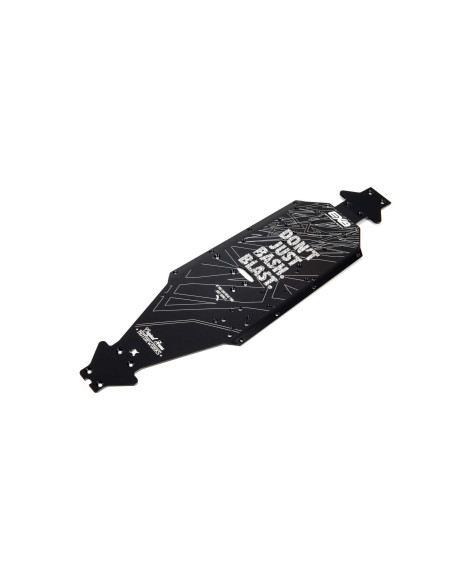 Aluminum Chassis CNC 7075 T6 LWB  Black: EXB