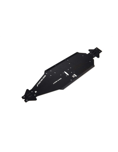 Aluminum Chassis CNC 7075 T6 LWB  Black: EXB