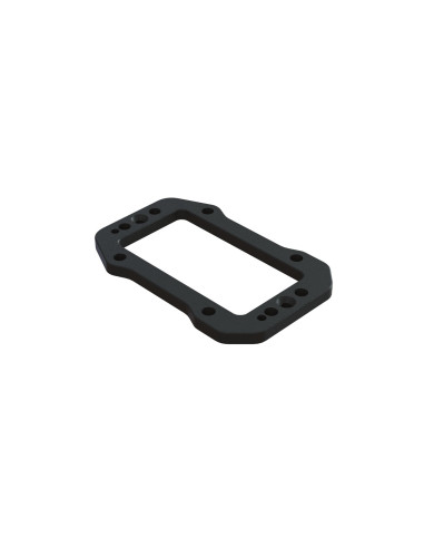 Aluminum Servo Mount Plate Black