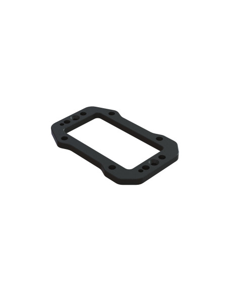 Aluminum Servo Mount Plate Black