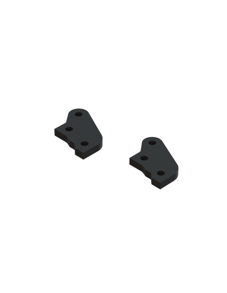 Aluminum Steering Plate B  Black (2)