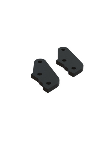 Aluminum Steering Plate Black (2)