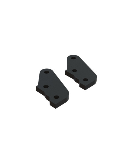 Aluminum Steering Plate Black (2)