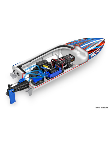 Lancha Disruptor 4S 40+ MPH Traxxas ROSA