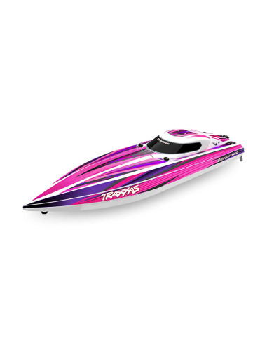 Lancha Disruptor 4S 40+ MPH Traxxas ROSA