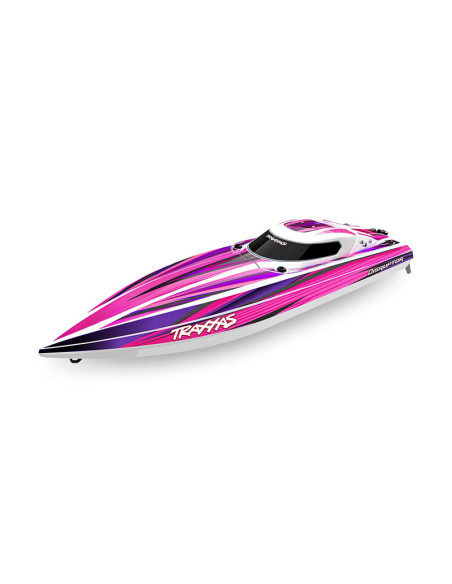 Lancha Disruptor 4S 40+ MPH Traxxas ROSA