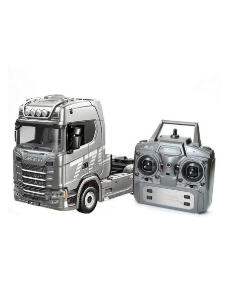 Camión Scania 770S V8 RC Huina Gris 1/18