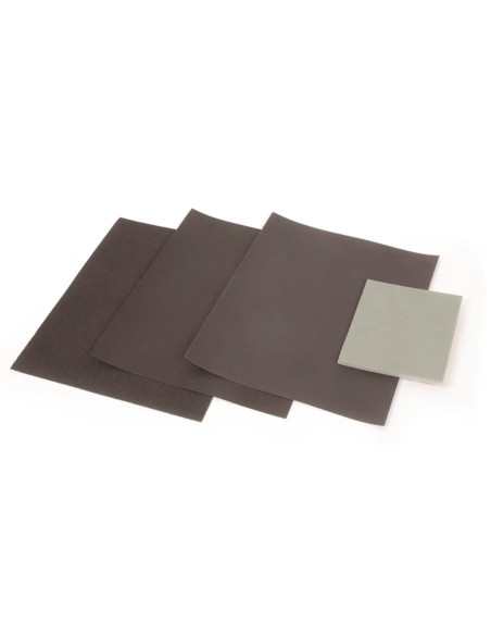 Pack papeles de lija (P-80+P-150+P220) + esponja-lija Occre