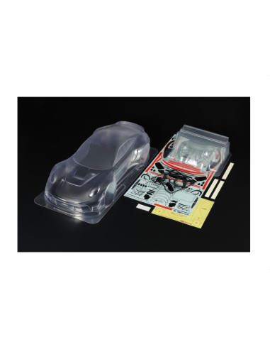 Carrocería Tamiya Porsche 911 GT3 R (992) Clear...