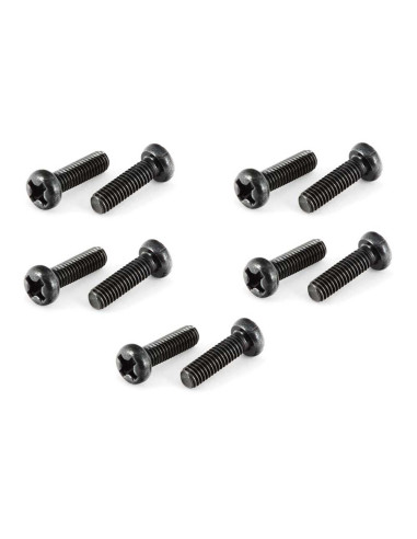 Button Head Cross Machine Screw 3x10mm (10)