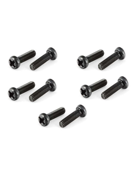 Button Head Cross Machine Screw 3x10mm (10)