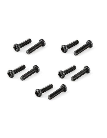 Button Head Cross Machine Screw 3x12mm (10)