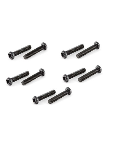 Button Head Cross Machine Screw 3x15mm (10)