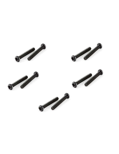 Button Head Cross Machine Screw 3x20mm (10)