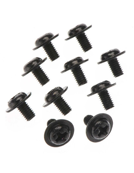 Button Head Machine Flange Screw M3x5mm (10)