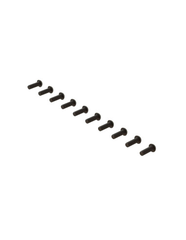 Button Head Screw M2.5x8mm (10)
