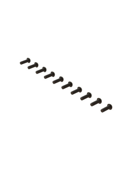 Button Head Screw M2.5x8mm (10)
