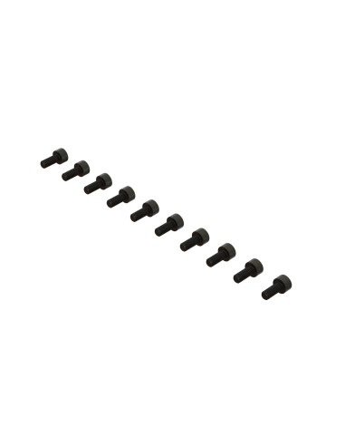Cap Head Hex Machine Screw  M2.5x6mm (10)