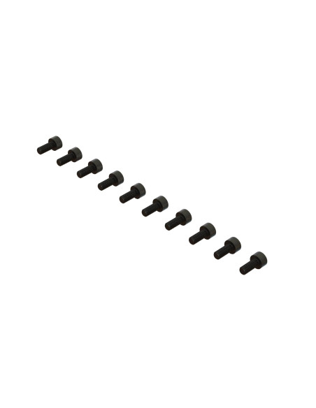 Cap Head Hex Machine Screw  M2.5x6mm (10)