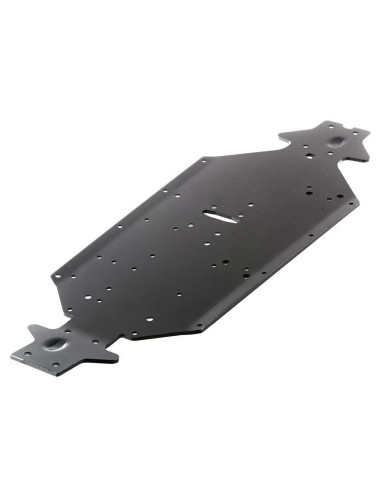 Chassis Aluminum SWB  Silver-Blue