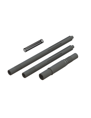 Composite Center Slider Driveshaft Set