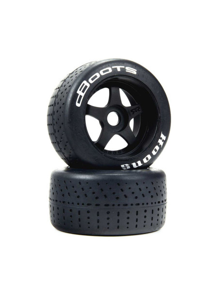 dBoots Hoons 53/100 2.9 Tire Set Silver 5-Spoke (2)