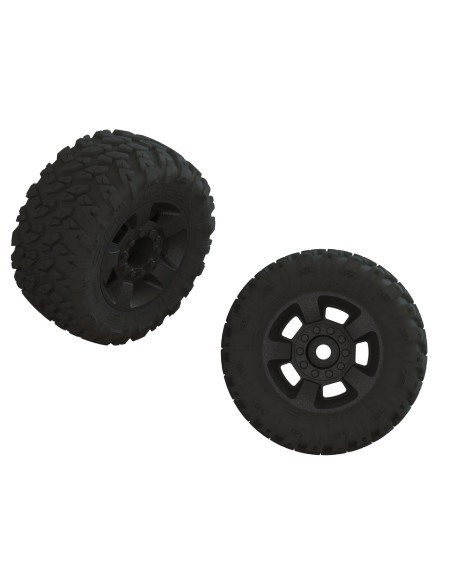 dBoots RAGNAROK Pre-mounted Tire Set (2)