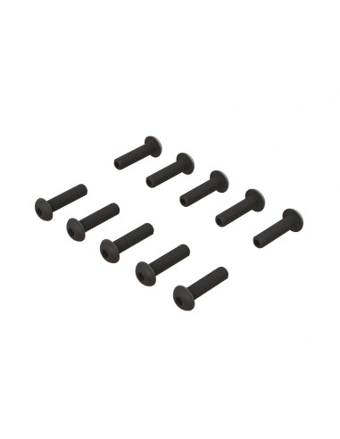 Double Socket Button Head Screw M4x16mm (10)