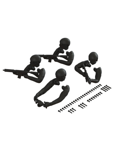 Driver Figure Set  Black