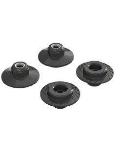 Flanged Lock Nut 5x8mm (4)