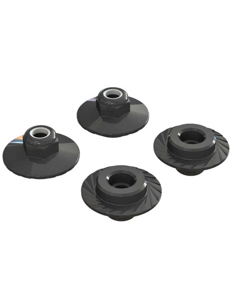Flanged Lock Nut 5x8mm (4)