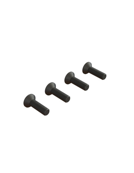 Flat Head Screw M4x14mm (4)