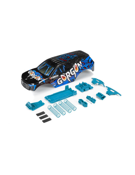 GORGON Painted Decaled Trimmed Body Set  Blue