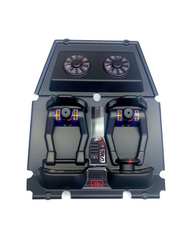 Interior  Black with Decals: MOJAVE 6S BLX