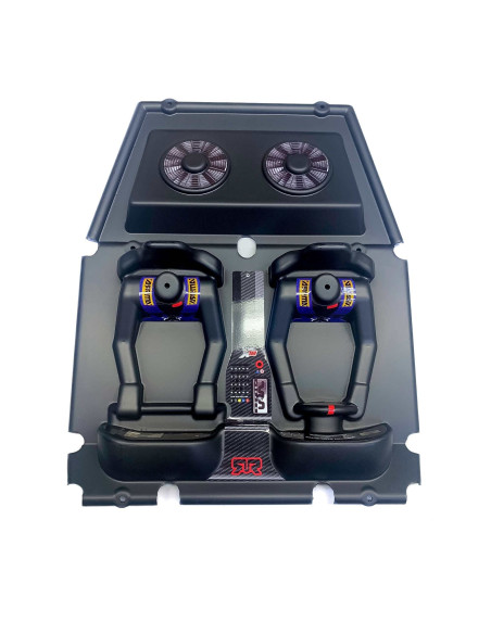Interior  Black with Decals: MOJAVE 6S BLX