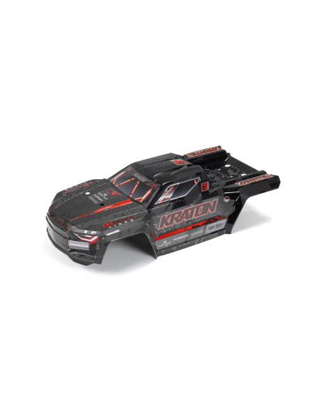 KRATON 6S EXB Painted Decalled Cut Body  Black - Red