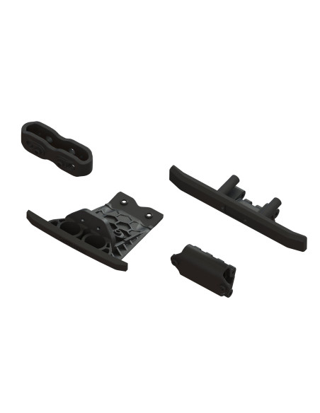Lower Skid And Bumper Set: Black