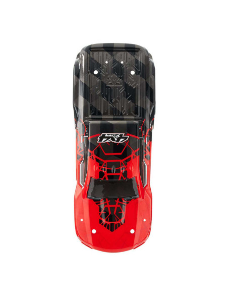 Painted Body with Decal Trim  Red: GRANITE 4x4 MEGA