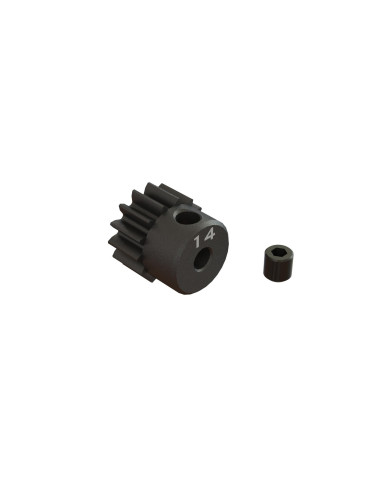 Pinion Gear  14T 0.8Mod 1/8" Bore CNC Steel