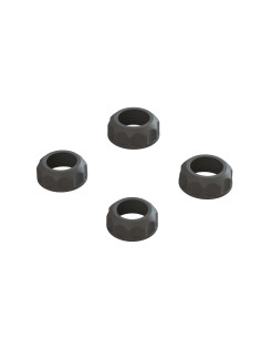 Shock Cap (4): 4X4  Black