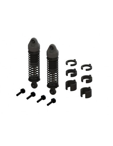 Shock Set  58mm Length  800cSt Oil (2): GROM