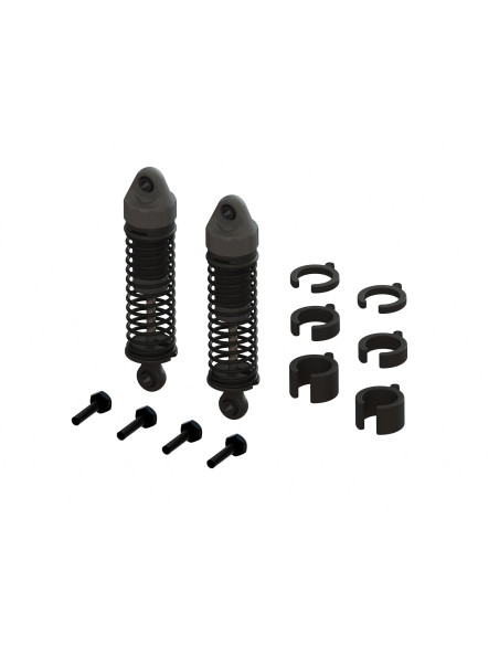 Shock Set  58mm Length  800cSt Oil (2): GROM
