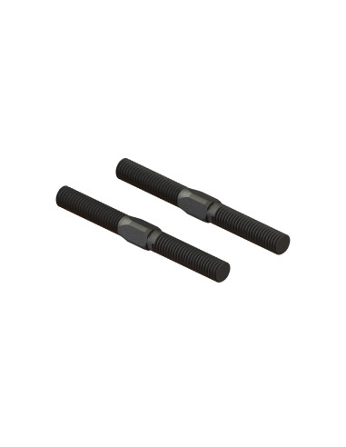 Steel Turnbuckle M5x50mm (Black) (2)