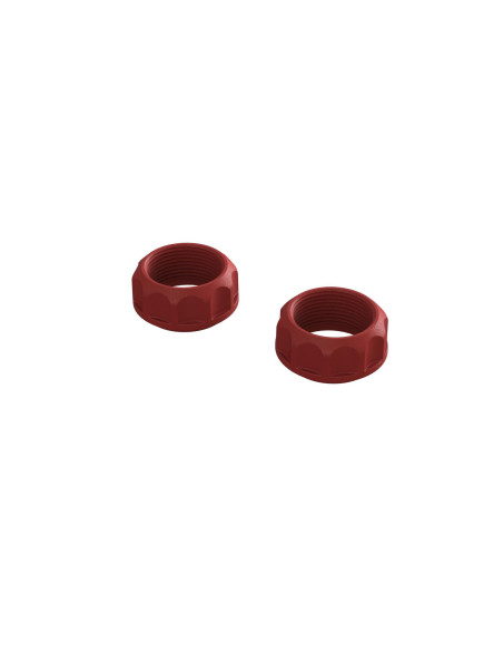 Threaded Shock Collar Red (2)