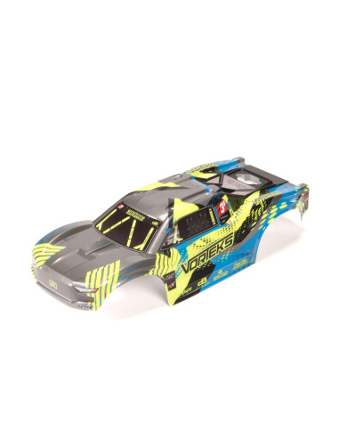 VORTEKS Clipless Painted Decaled Body  Teal
