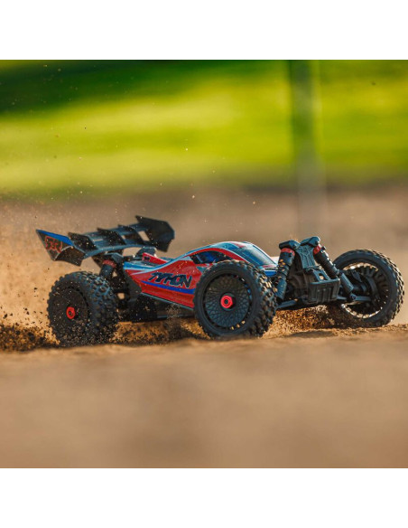1-8 TYPHON MEGA 665 4X4 RTR Brushed Buggy  Red