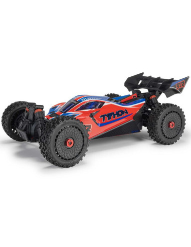 1-8 TYPHON MEGA 665 4X4 RTR Brushed Buggy  Red
