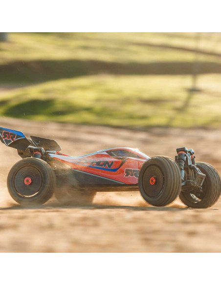 1-8 TYPHON MEGA 665 4X4 RTR Brushed Buggy  Red