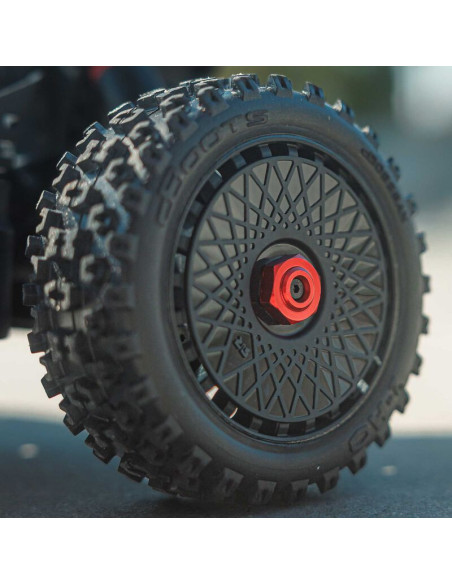 1-8 TYPHON MEGA 665 4X4 RTR Brushed Buggy  Red